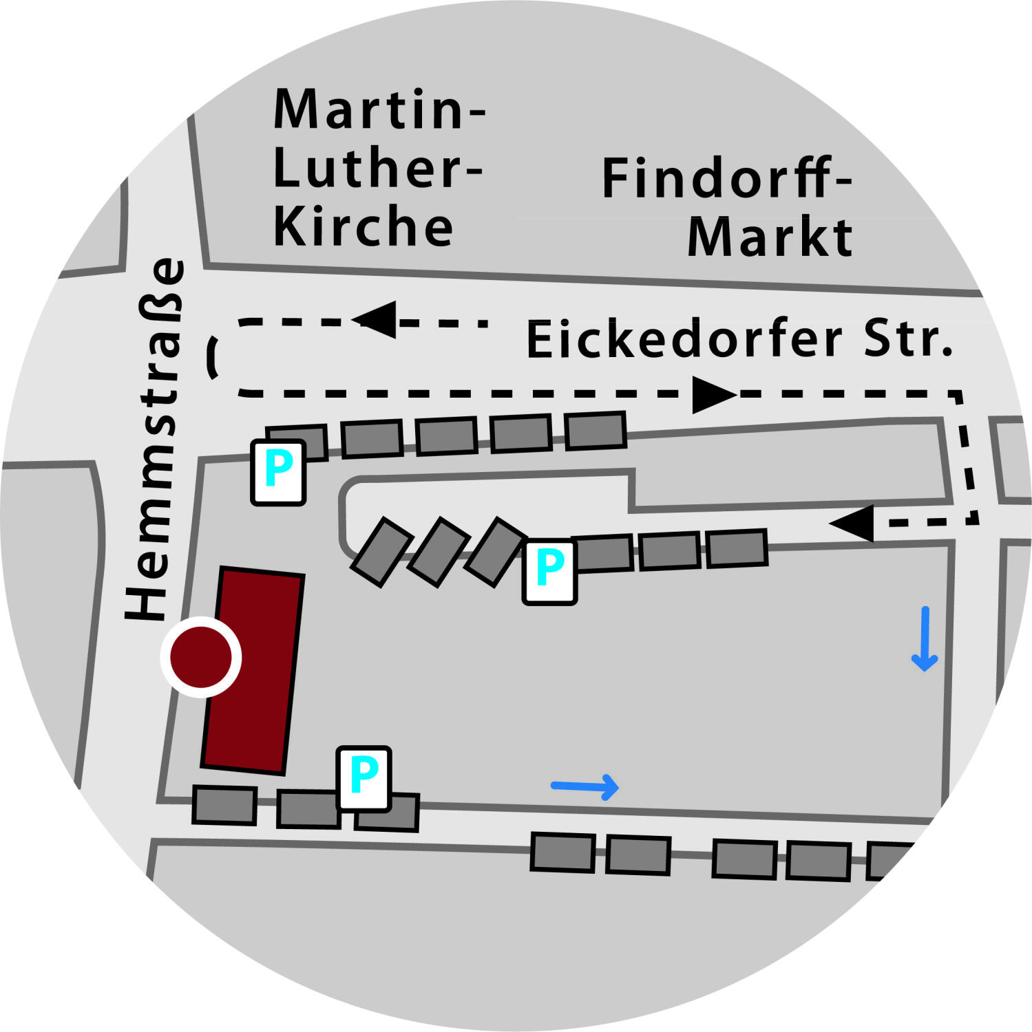 Anfahrt FindorfferWeinladen